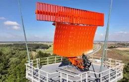 Radar de control de tráfico aéreo de Hensoldt, como el vendido a Canadá.