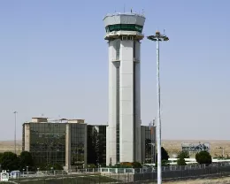 Torre de control del aeropuerto internacional Im�n Khomeini.