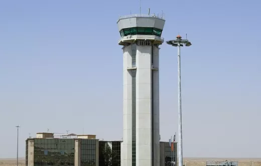 Torre de control del aeropuerto internacional Im�n Khomeini.