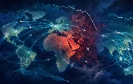 tráfico aéreo mundial, Oriente Medio