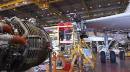 Hangar de mantenimiento de Iberia. Foto: Iberia Mantenimiento