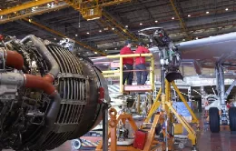 Hangar de mantenimiento de Iberia. Foto: Iberia Mantenimiento