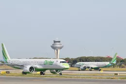 Aviones de Binter en pista. Foto: Binter