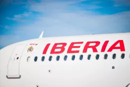 Airbus A320 al que se le incorporar� el escudo papal en la parte delantera del fuselaje. Foto: Iberia