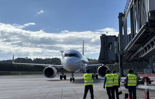 Trabajadores de South Europe Ground Services.