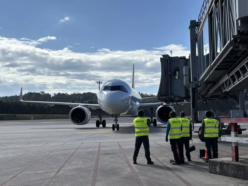 Trabajadores de South Europe Ground Services.