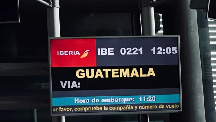 Iberia es la �nica aerol�nea con vuelo directo a Europa. 