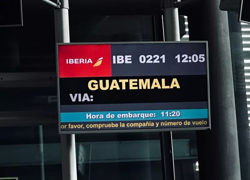 Iberia es la �nica aerol�nea con vuelo directo a Europa. 