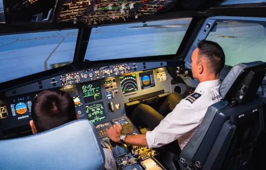 Simulador FNPT II Airbus A320 MCC APS.