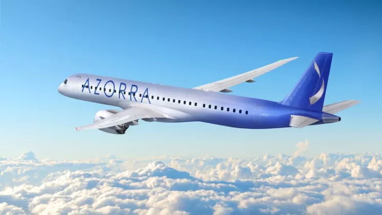 Embraer E195‑E2 de Azorra.