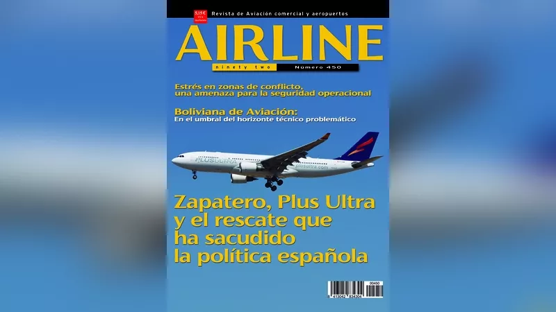 Portada de la revista Airline Ninety Two 450, junio de 2026. Portada de la revista Airline Ninety Two 450, junio de 2026.