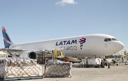 Avión de LATAM Cargo. Foto: LATAM Cargo