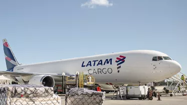 Avi�n de LATAM Cargo. Foto: LATAM Cargo
