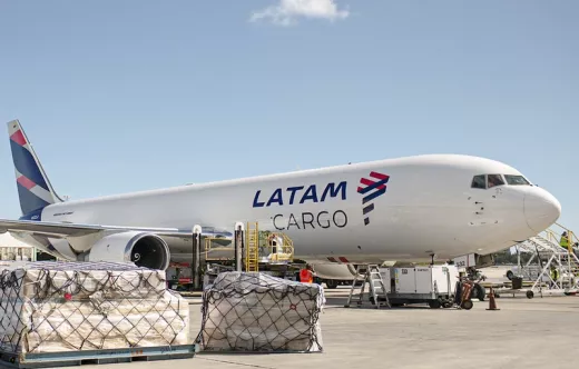 Avi�n de LATAM Cargo. Foto: LATAM Cargo