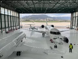 Hangar de Boost Air. Foto: Boost Air