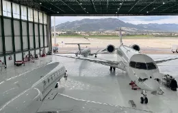 Hangar de Boost Air. Foto: Boost Air