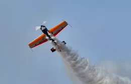 Aeronave acrobática. Foto: Juan Luis Valera