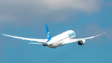 Avión de Air Europa despegando. Foto: Air Europa Avión de Air Europa despegando. Foto: Air Europa