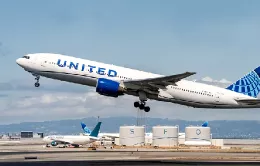 Avión de United Airlines.