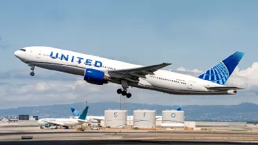 Avi�n de United Airlines. 