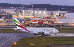 Airbus A380 de Emirates.