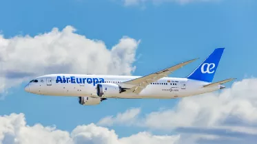 Avi�n de Air Europa en vuelo. Foto: Air Europa