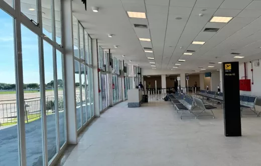 Aeropuerto de Corumb� la terminal se ampli� de 1.953 m� a 2.402 m�. Foto: Aena