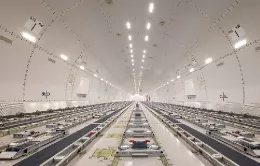 Interior del Boeing 777-300ERSF. Foto: Emirates SkyCargo