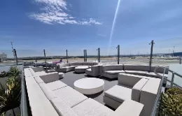 Sala Altitude en la T1 del aeropuerto de Madrid-Barajas. Foto: Aena