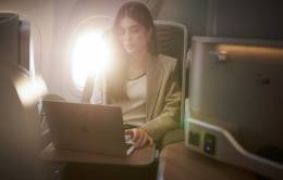 Asiento business de un Airbus A321 XLR. Foto: Iberia
