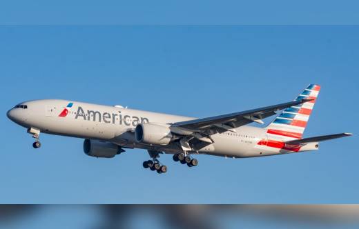 Boeing 777-200 de American Airlines. 