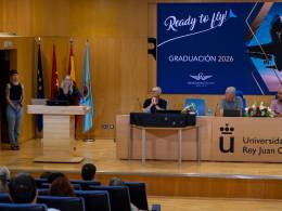 Acto de graduaci�n de t�cnicos aeron�uticos de Aviation Group. Foto: Aviation Group