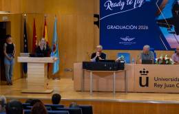 Acto de graduación de técnicos aeronáuticos de Aviation Group. Foto: Aviation Group