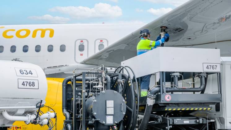 Nace la primera asociaci�n espa�ola de operadores de combustible aeroportuario.