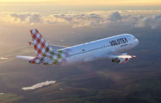 Avi�n de Volotea en vuelo. Foto: Volotea