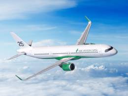 Airbus de SMBC Aviation en vuelo. Foto: Airbus