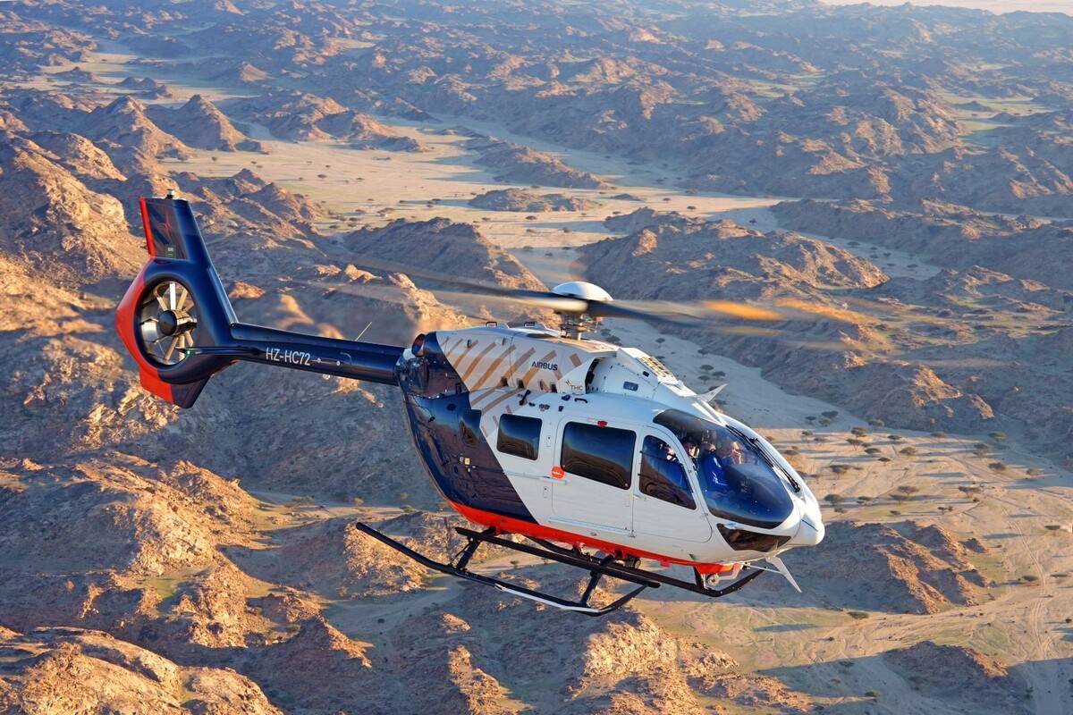 Airbus H145 en vuelo. Foto: Airbus Helicopters Airbus H145 en vuelo. Foto: Airbus Helicopters