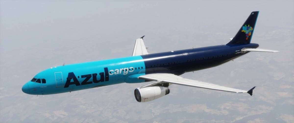 Airbus A321F de la aerolínea Azul. Airbus A321F de la aerolínea Azul.