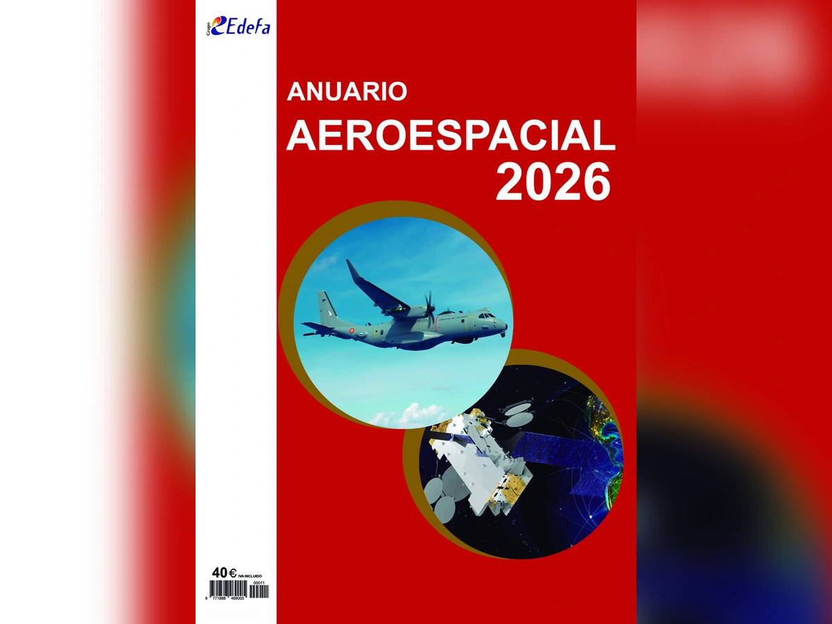 Portada del Anuario Aeronáutico 2026. Portada del Anuario Aeronáutico 2026.