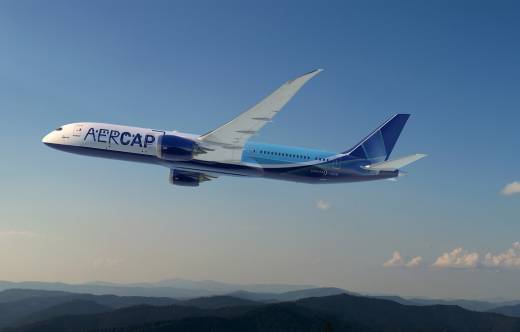 Boeing 787 Dreamliner con el logo de AerCamp. Foto: Boeing