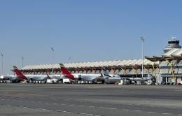 Exterior de la T4 de Madrid-Barajas. Foto: Aena