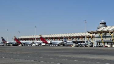 Exterior de la T4 de Madrid-Barajas. Foto: Aena