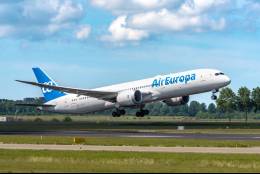 Foto de archivo de un Boeing 787 de Air Europa. Foto: Air Europa