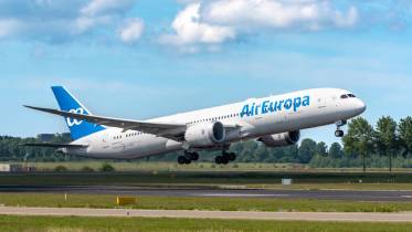 Foto de archivo de un Boeing 787 de Air Europa. Foto: Air Europa