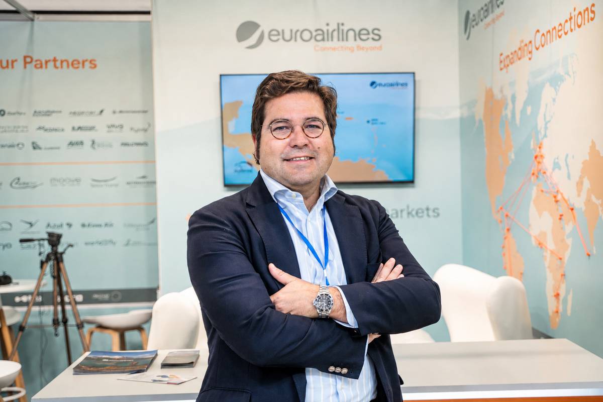Fotografía de archivo de Antonio López-Lázaro, consejero delegado de Grupo Euroairlines. Foto: Euroairlines Fotografía de archivo de Antonio López-Lázaro, consejero delegado de Grupo Euroairlines. Foto: Euroairlines