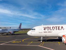 Aviones de Volotea en pista. Foto: Volotea