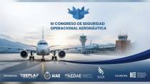 Cartel del III Congreso Espa�ol de Seguridad Operacional Aeron�utica.