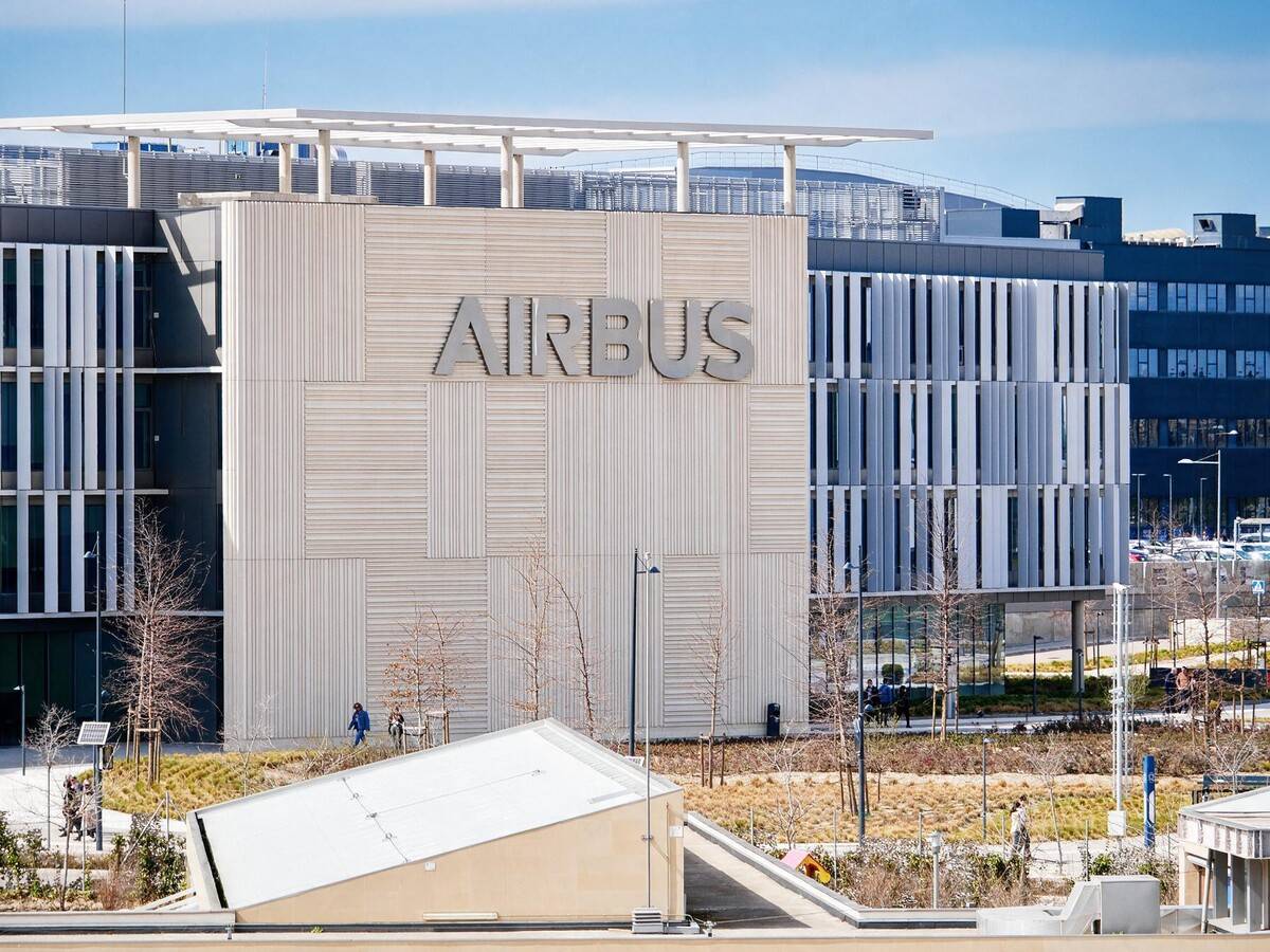 Edificio de Airbus en Getafe. Foto: Diego G�mez