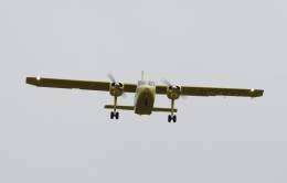 El primer vuelo del nuevo “Islander”.