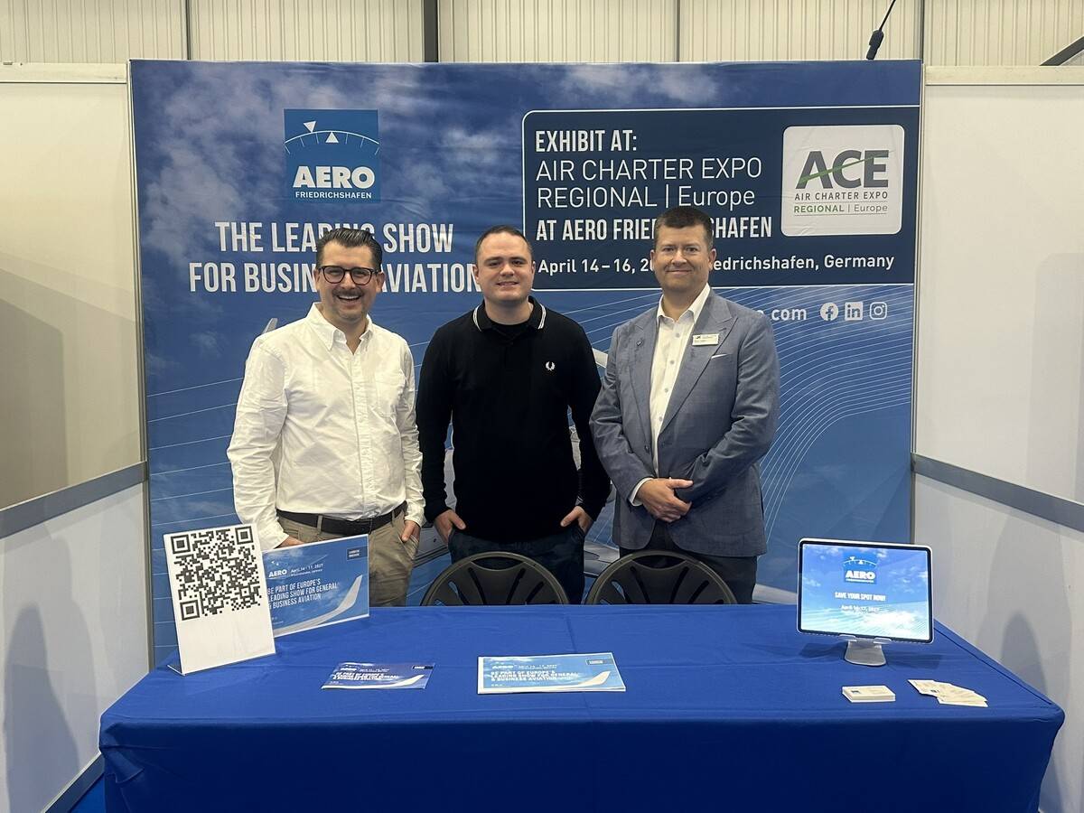 Air Charter Expo lanza un evento regional en Alemania. Foto: Air Charter Expo